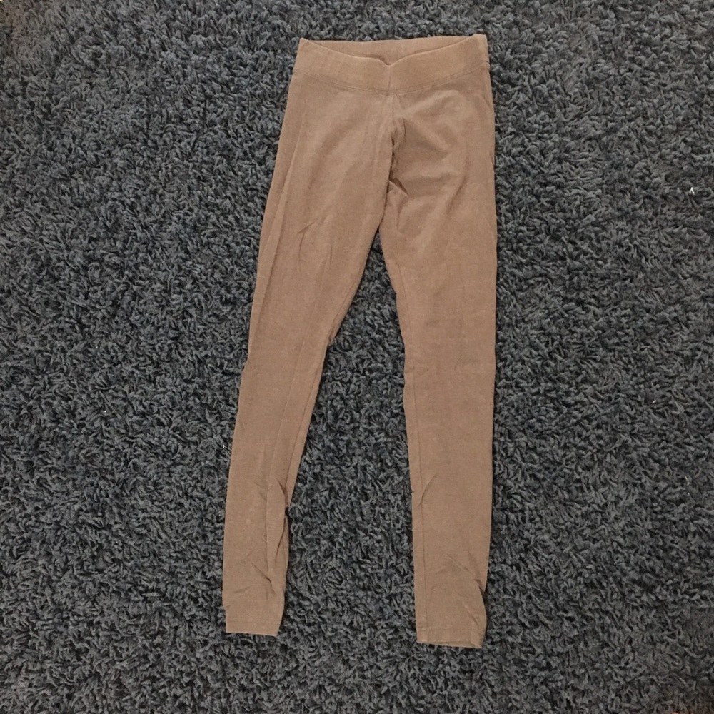 Women’s cotton leggings in grey
